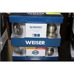 WEISER SINGLE CYLINDER DEADBOLT W KEYED ENTRY