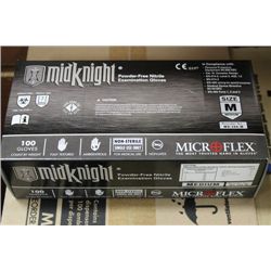 BOX W 100 MICROFLEX SIZE M POWDER FREE EXAMINATION