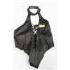 Image 1 : LADIES BLACK GENUINE LEATHER ONE PIECE BODY SUIT