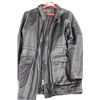Image 1 : MEN'S "SEQUINCE" BLACK LEATHER JACKET SZ M
