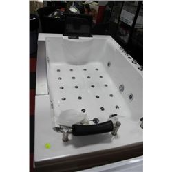 2 PERSON JET TUB W LED RAISING TV