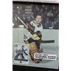 Image 1 : GLENN HALL AUTHENTIC AUTOGRAPHED HOKEY DISPLAY