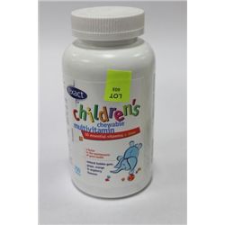 BOTTLE W 250 CHILDRENS CHEWABLE MULTI VITAMINS