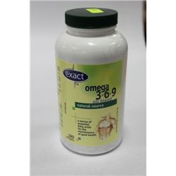 BOTTLE W 180 OMEGA 3-6-9 SOFT GELS