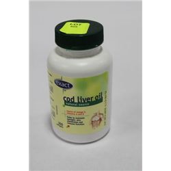 BOTTLE W 100 COD LIVER OIL SOFT GELS
