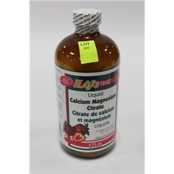 BOTTLE W 475MLS LIQUID CALCIUM MAGNESIUM CITRATE
