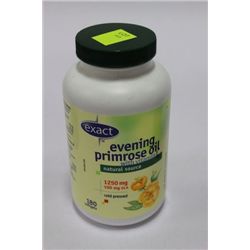 BOTTLE OF 180 EVENING PRIMROSE OIL SOFT GELS
