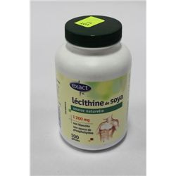 BOTTLE OF 100 SOY LETHICIN SOFT GELS