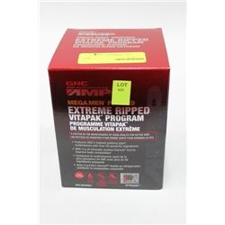 BOX W 30 GNC EXTREME RIPPED VITA PKS
