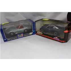 DIE CAST COLLECTIBLE CARS 1:18 SCALE X2