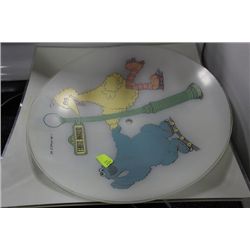 SEASAME STREET AND MICKEY MOUSE LIGHT SHADES