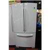 Image 1 : GE WHITE FRENCH DOOR BOTTOM MOUNT FRIDGE