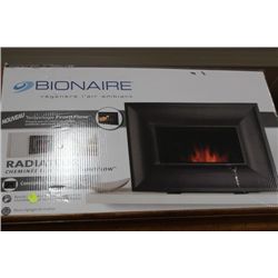 BIONAIRE FLOATING FRONT FLOW ELECTRIC FIREPLACE