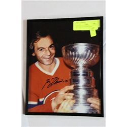 GUY LAFLEUR SIGNED 8X10
