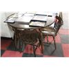 Image 1 : ****WOOD TABLE W 3 CHAIRS****
