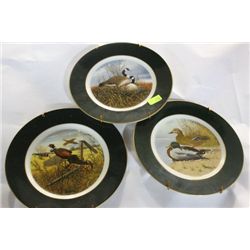 SET OF 3 DEREK HANSON KERN COLLECTIBLES