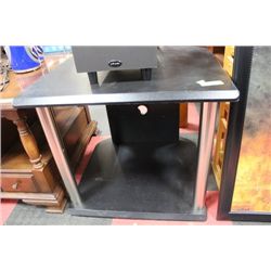 BLACK TV STAND