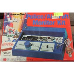 VINTAGE POLICE AIRCRAFT MONITOR KIT