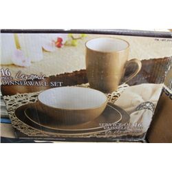 16PC. CERAMIC DINNER SET