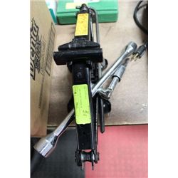 SCISSOR JACK W/ WHEEL HUB CAP REMOVER