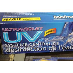 RAINFRESH UV WATER DISINFECTION SYSTEM, NEW IN BOX