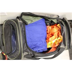 BAG W OIL FIELD SAFETY HARNESSES/COVERALLS/ ETC