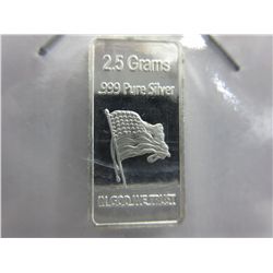 US Mint 1985 American Statue of Liberty & flag bar