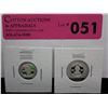 Image 3 : .999 Solid Silver Bill Clinton & Obama rounds