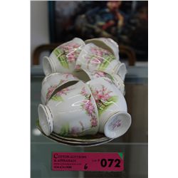 Royal Albert "Blossom Time" teacups and saucers