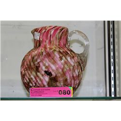 Victorian "End of Day" glass jug