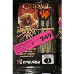 4 Packages of Ghoul sliver darts - 18gr