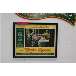 Vintage movie lobby card "The Virgin Queen"