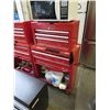 Image 1 : Stacking metal tool cabinet & contents
