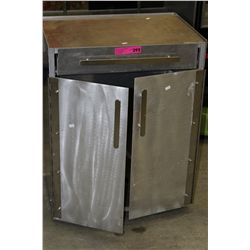 Sheet metal tool cabinet