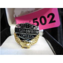 Harley Davidson ring, size 10 or 11