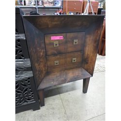 Accent table with drawers