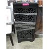 Image 1 : Lattice front accent cabinet