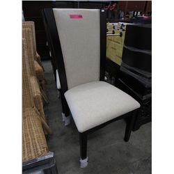 NEW dining chair with upholstered seat & back