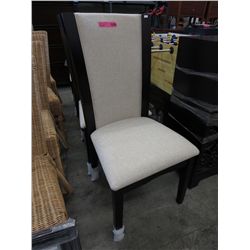 NEW dining chair with upholstered seat & back