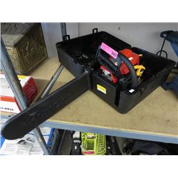Homelite chainsaw in case