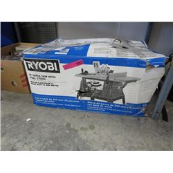 Ryobi 10" table saw with stand