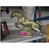 Image 1 : Brass horse statuette