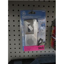Micro cassette recorder, new, sealed package