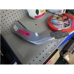Five blades for hockey sticks, left handed