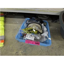 Assorted ski goggles, safety glasses etc.