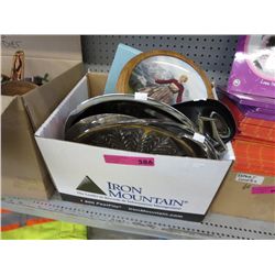 Box of household & collectible items