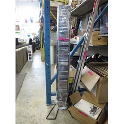 CD's in CD tower, approx. 50