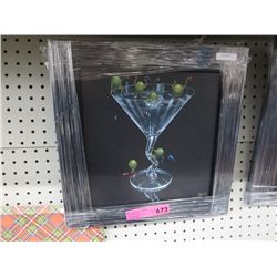 Framed print "Olives Gone Wild" by M. Godard