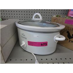 Rival crock pot - white