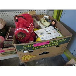 Box of miscellaneous items
